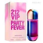 Туалетные духи Carolina Herrera 212 VIP Party Fever