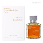 Туалетные духи Maison Francis Kurkdjian Absolue Pour le Soir