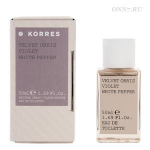 Туалетная вода Korres Velvet Orris Violet White Pepper