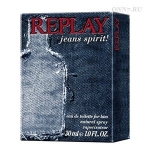 Туалетная вода Replay Jeans Spirit